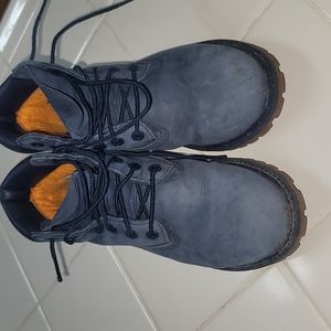 Blue Timberland Boots